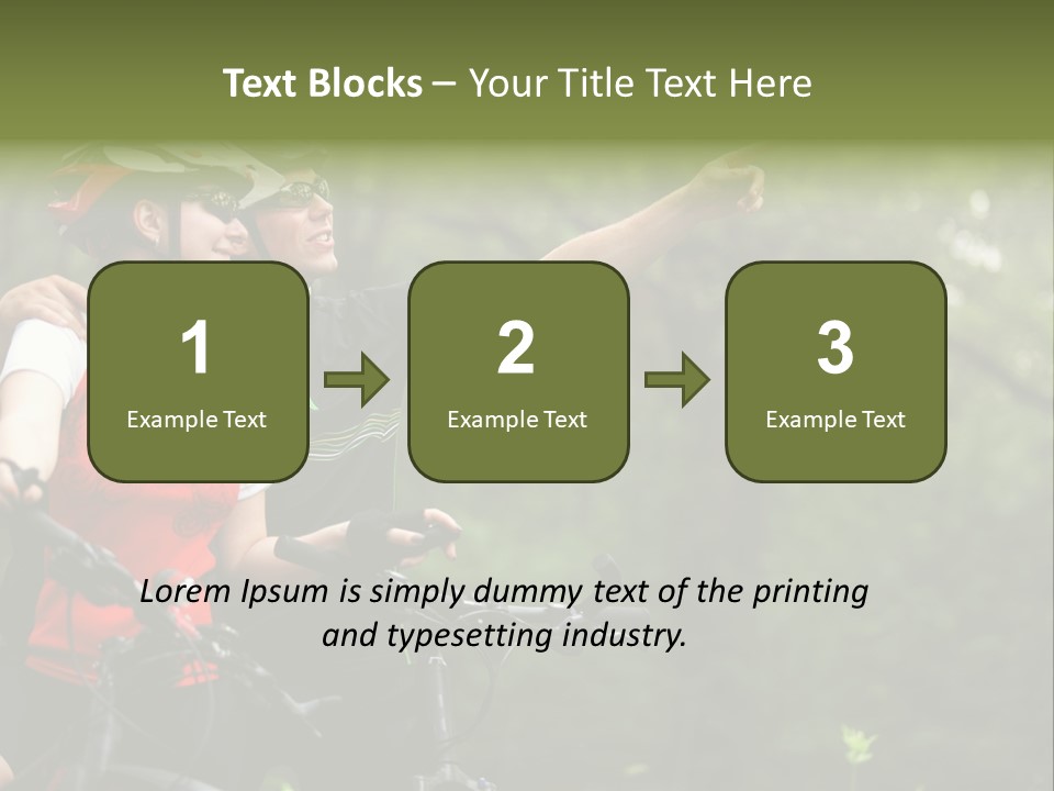 Fitness Helmet Romantic PowerPoint Template