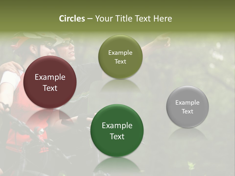 Fitness Helmet Romantic PowerPoint Template