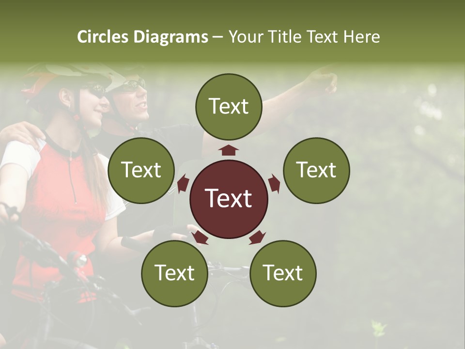 Fitness Helmet Romantic PowerPoint Template