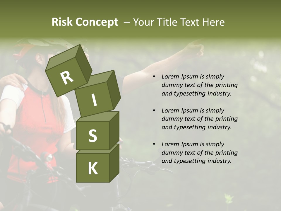 Fitness Helmet Romantic PowerPoint Template