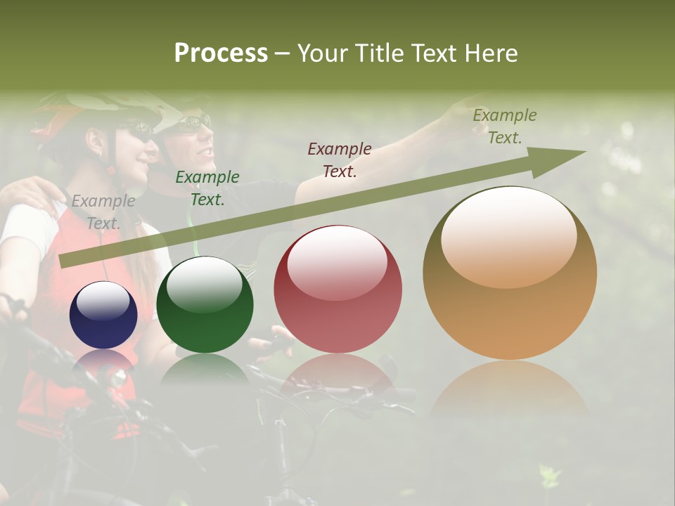 Fitness Helmet Romantic PowerPoint Template