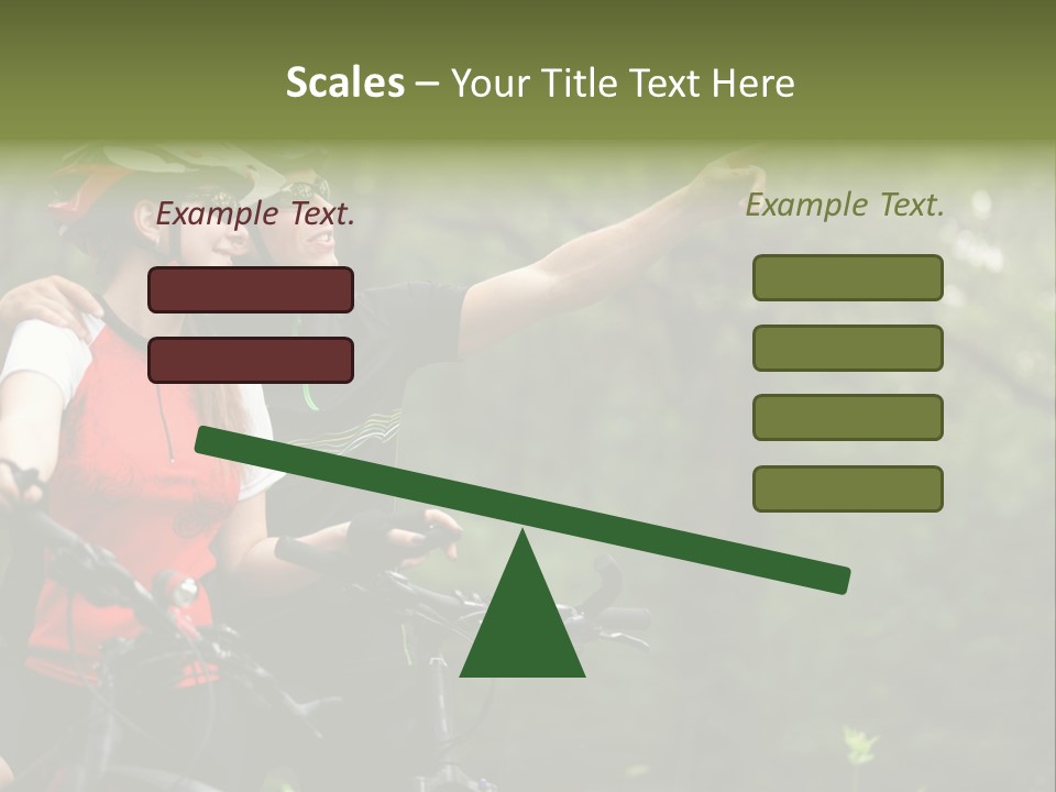 Fitness Helmet Romantic PowerPoint Template