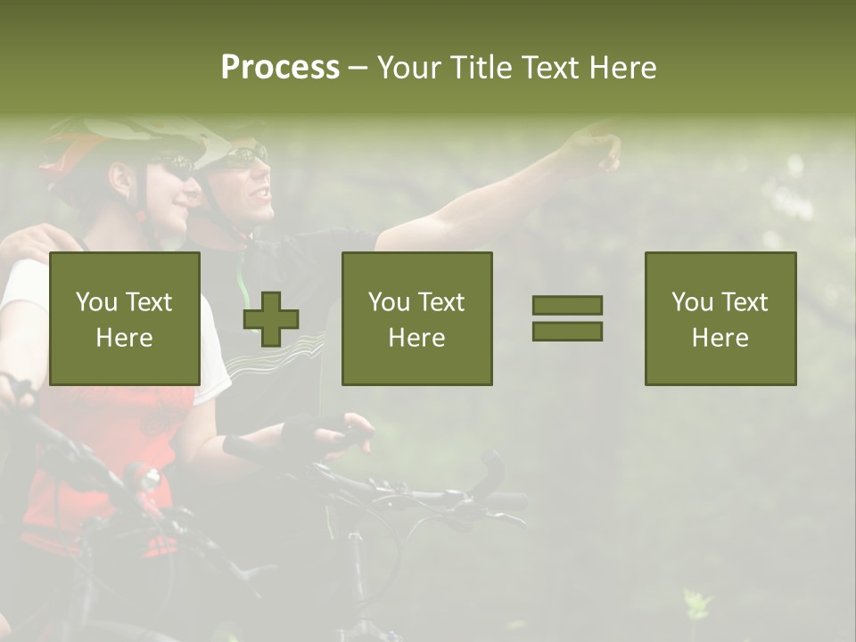 Fitness Helmet Romantic PowerPoint Template