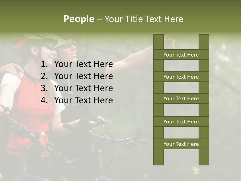 Fitness Helmet Romantic PowerPoint Template