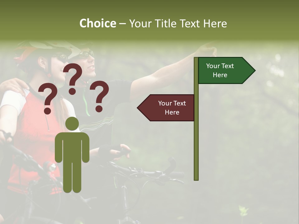 Fitness Helmet Romantic PowerPoint Template