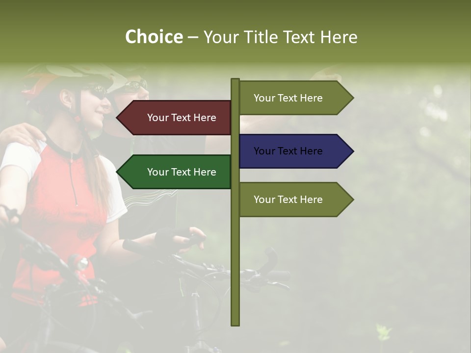 Fitness Helmet Romantic PowerPoint Template