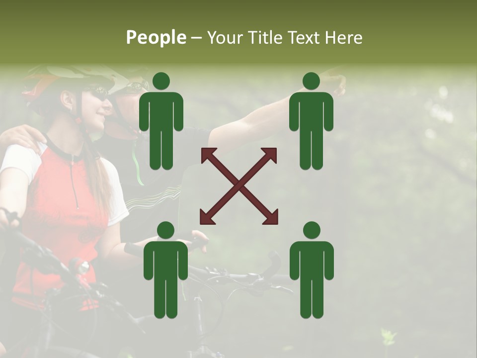 Fitness Helmet Romantic PowerPoint Template