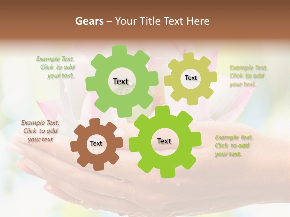 Sun Day Meditation Pestle PowerPoint Template