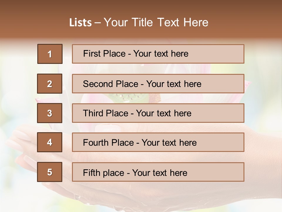 Sun Day Meditation Pestle PowerPoint Template