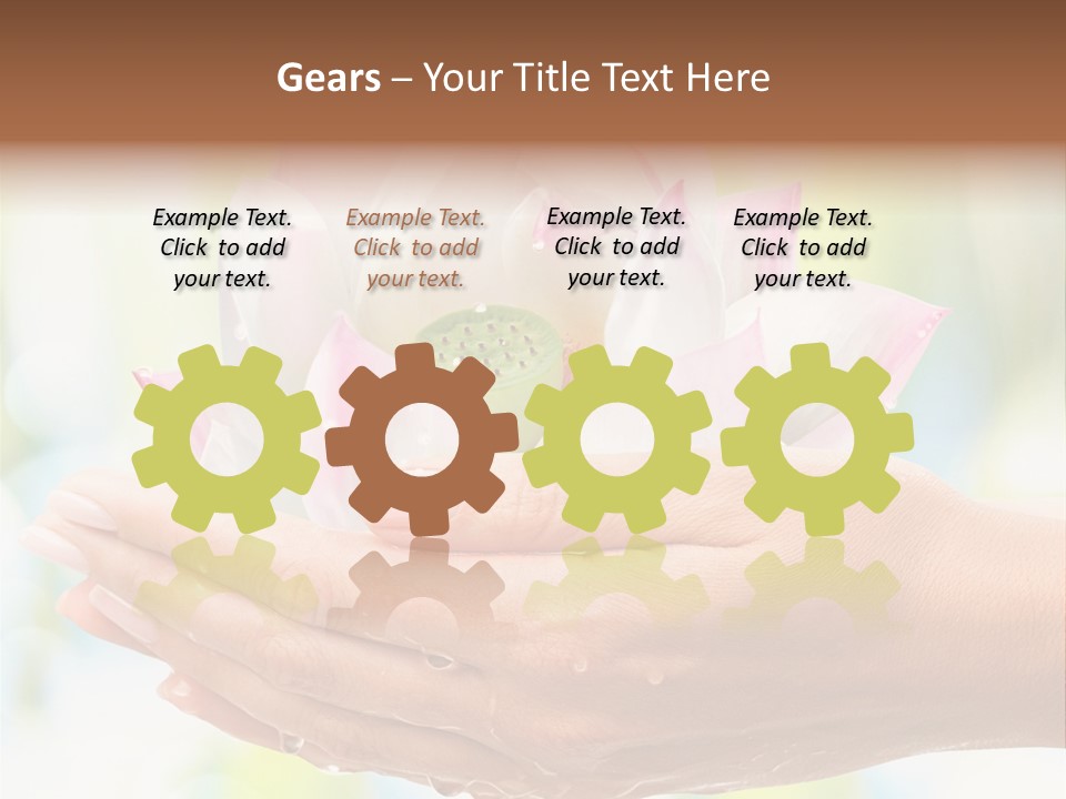 Sun Day Meditation Pestle PowerPoint Template