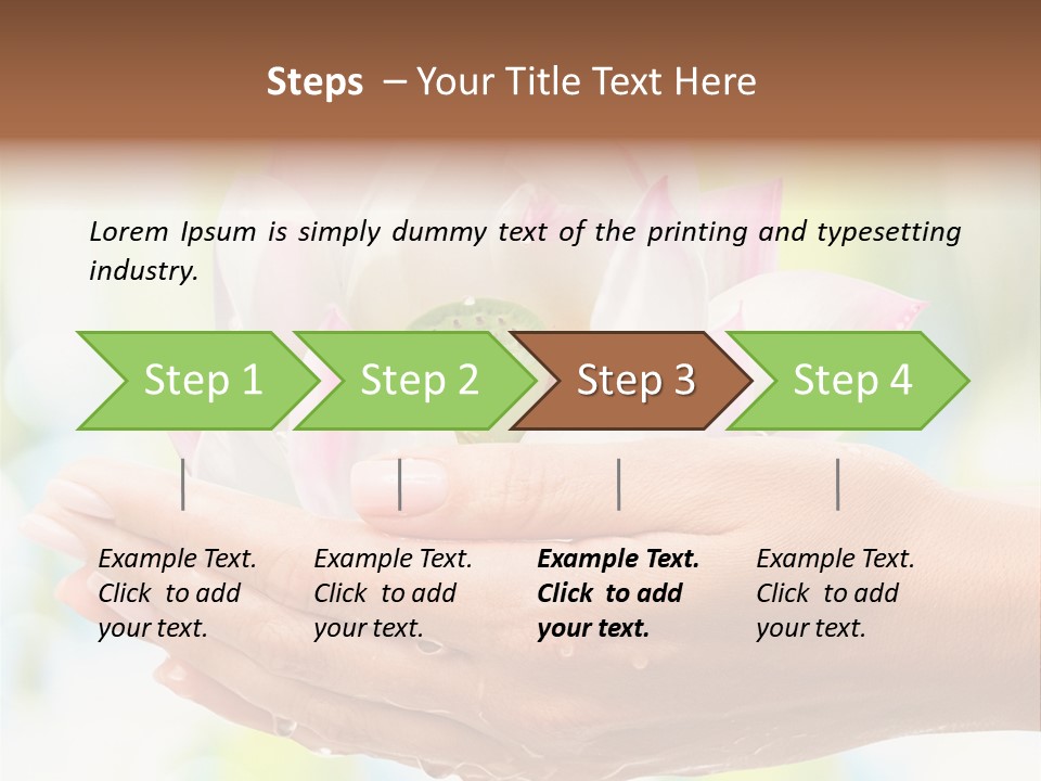 Sun Day Meditation Pestle PowerPoint Template