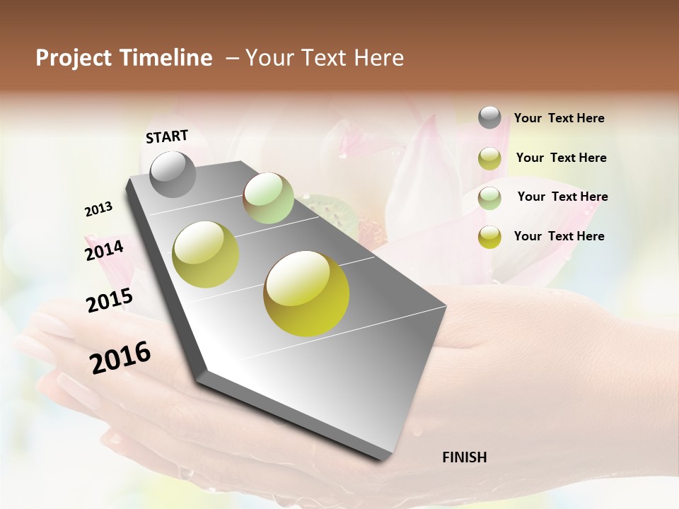 Sun Day Meditation Pestle PowerPoint Template