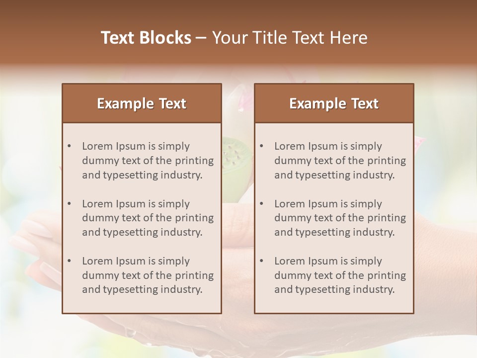 Sun Day Meditation Pestle PowerPoint Template