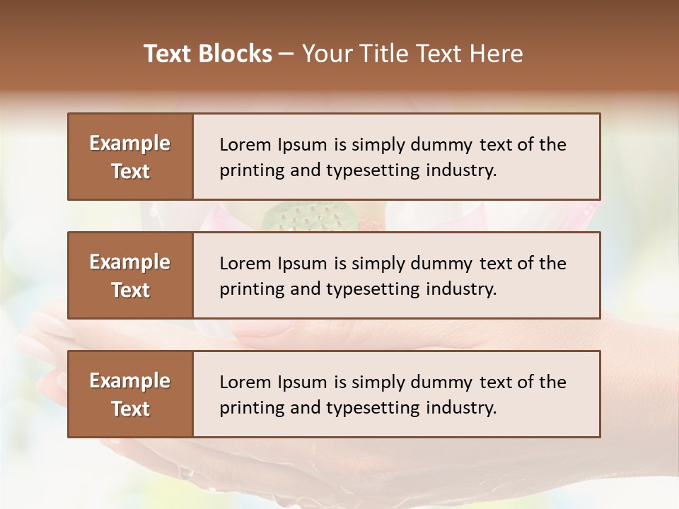 Sun Day Meditation Pestle PowerPoint Template