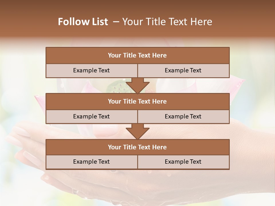 Sun Day Meditation Pestle PowerPoint Template