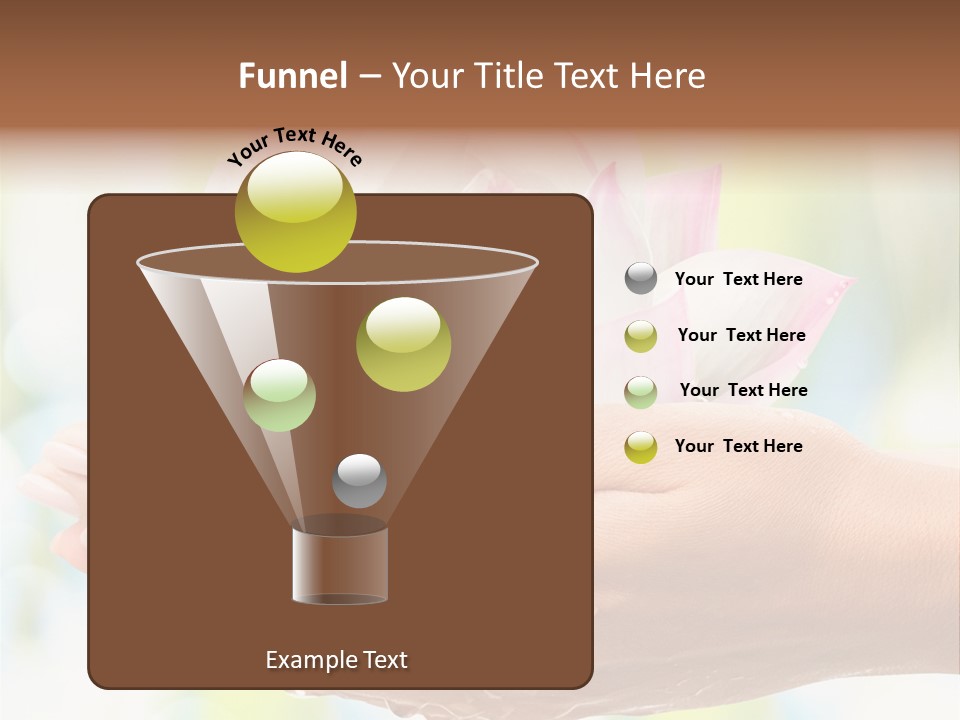 Sun Day Meditation Pestle PowerPoint Template