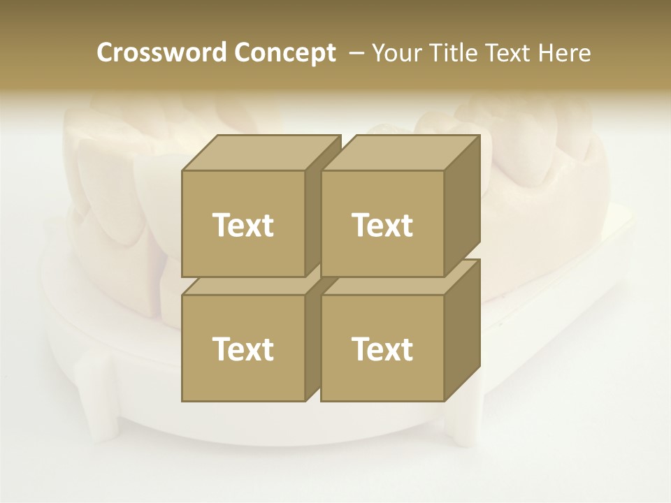 Jaw Denture Medicine PowerPoint Template