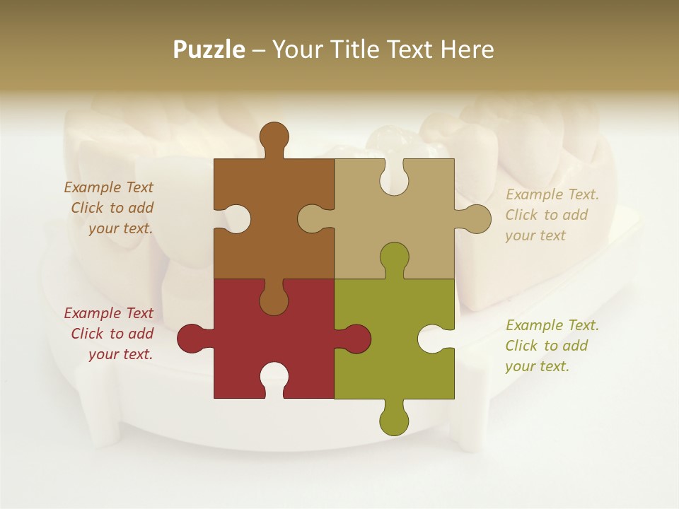 Jaw Denture Medicine PowerPoint Template