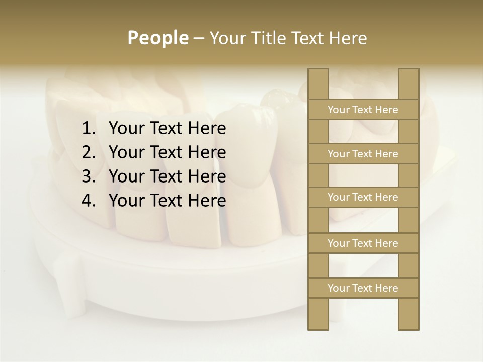 Jaw Denture Medicine PowerPoint Template