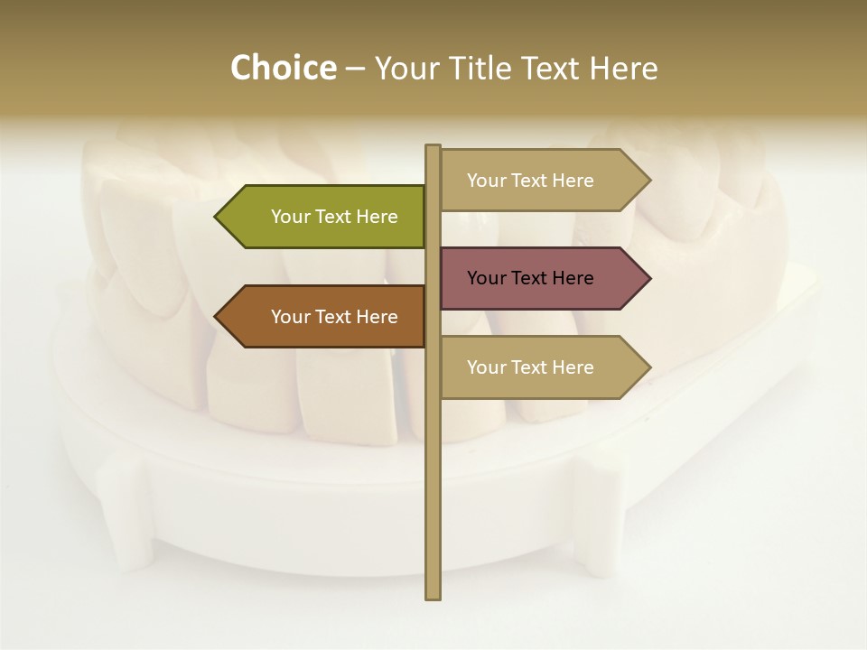 Jaw Denture Medicine PowerPoint Template
