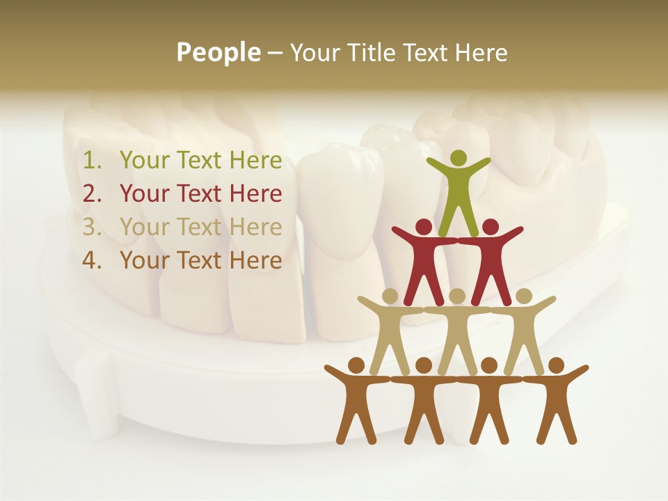 Jaw Denture Medicine PowerPoint Template