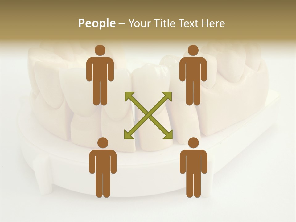 Jaw Denture Medicine PowerPoint Template