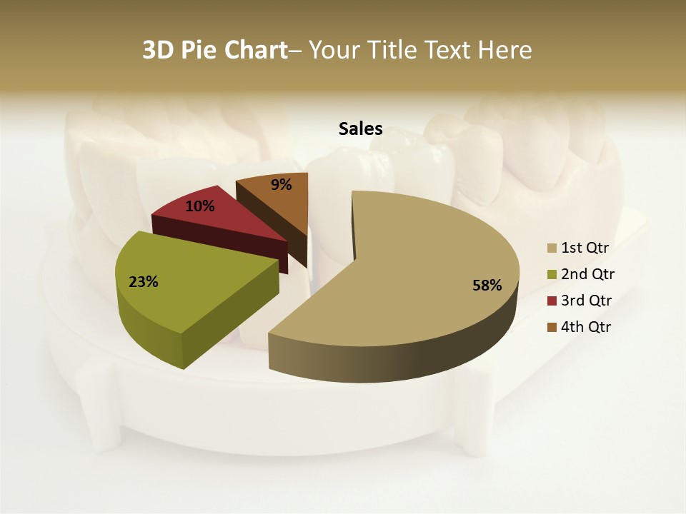 Jaw Denture Medicine PowerPoint Template
