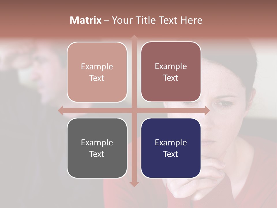 Emotional Home Stress PowerPoint Template