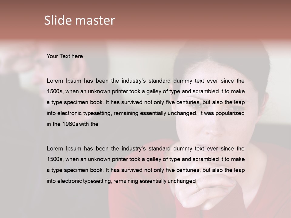 Emotional Home Stress PowerPoint Template