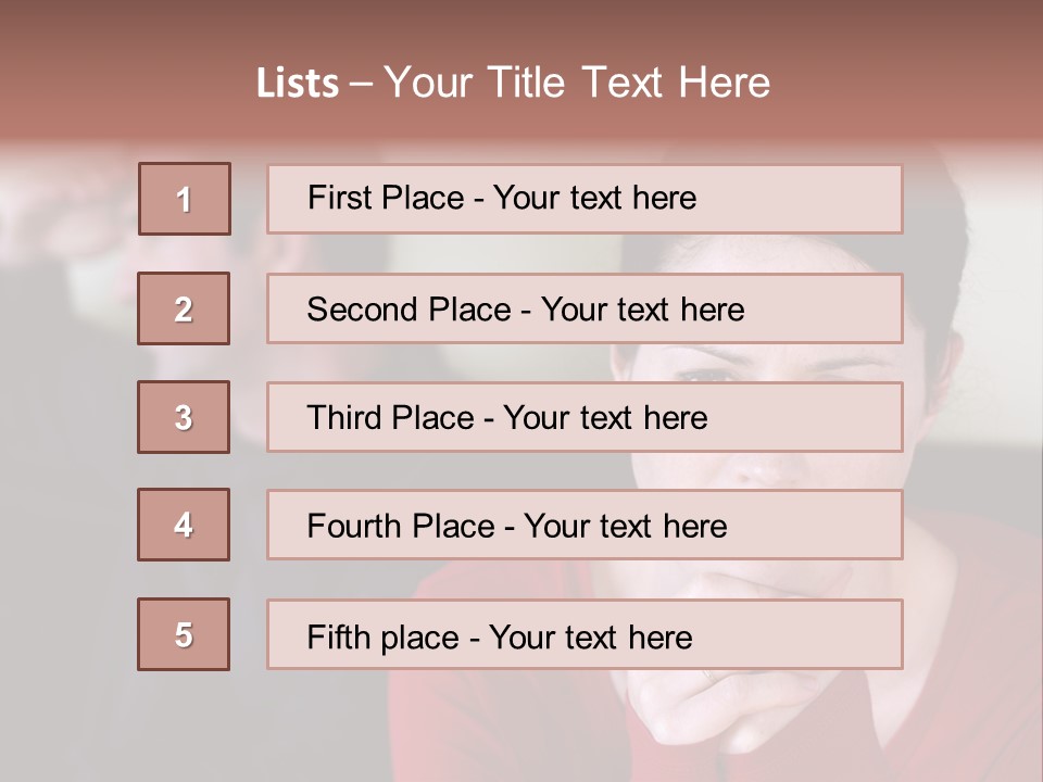 Emotional Home Stress PowerPoint Template