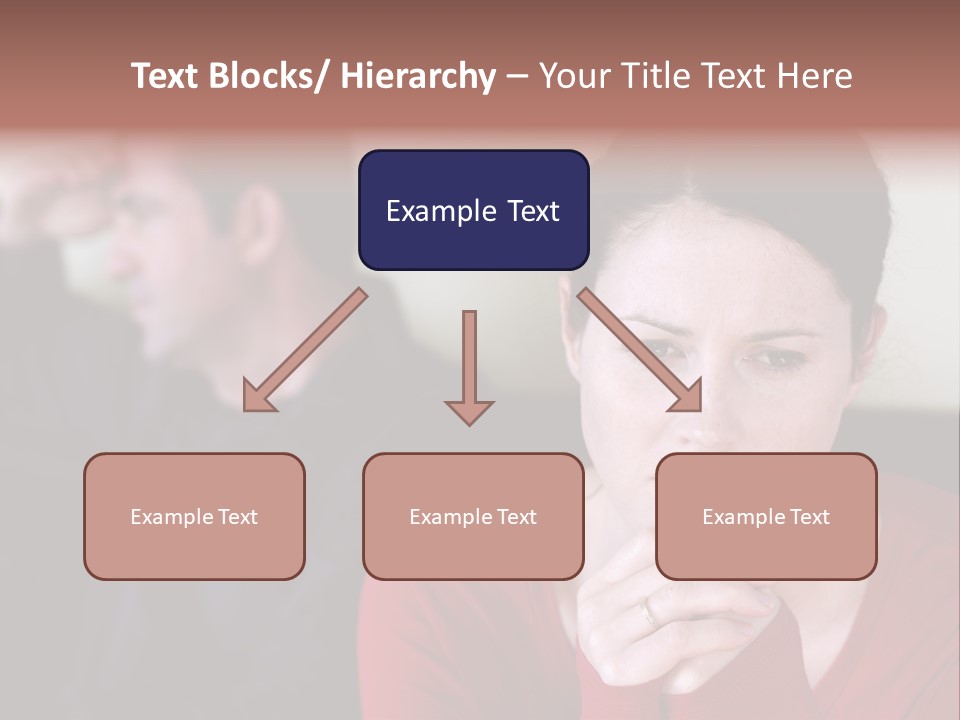Emotional Home Stress PowerPoint Template