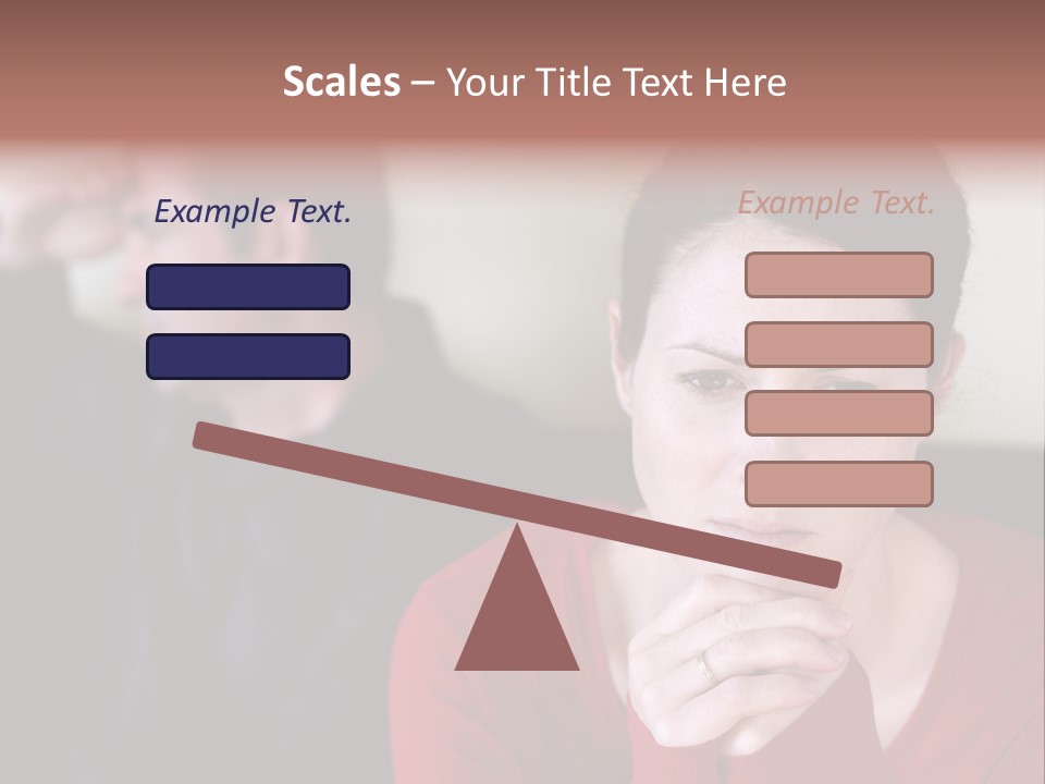 Emotional Home Stress PowerPoint Template