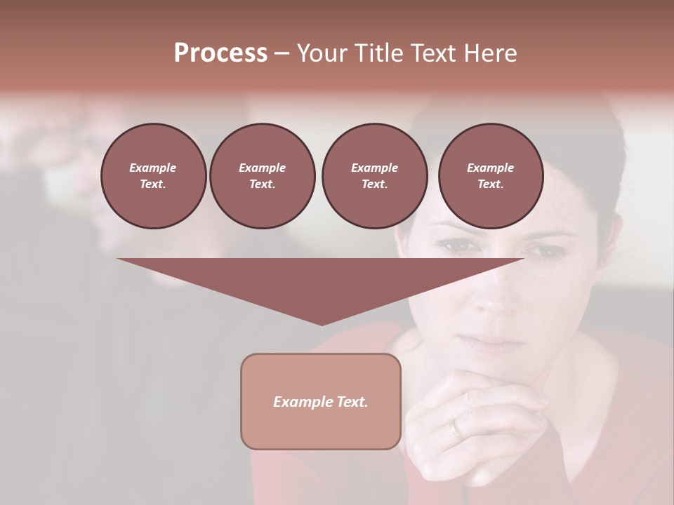 Emotional Home Stress PowerPoint Template