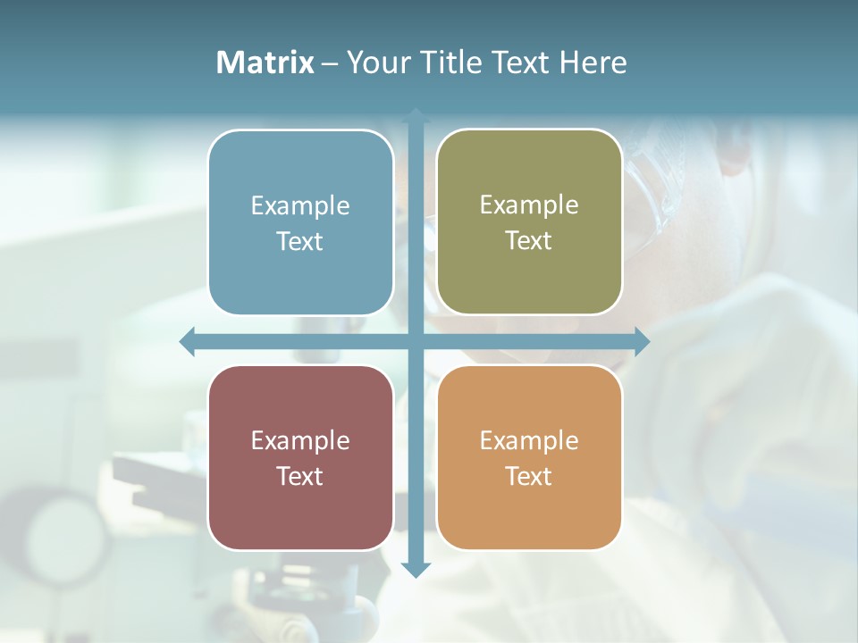 Chemical Eyeglasses Medicine PowerPoint Template