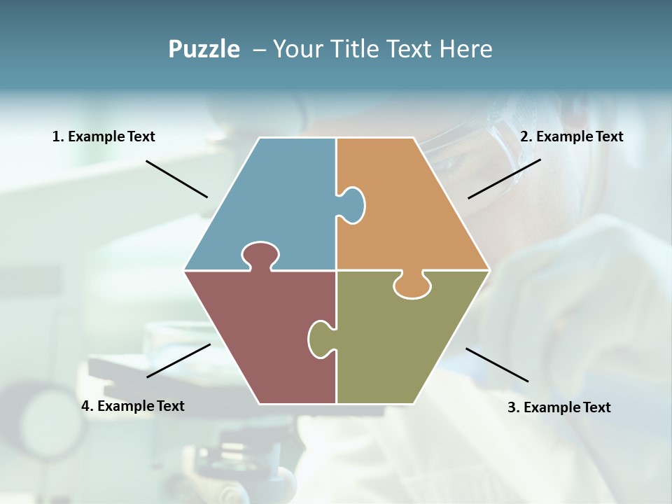 Chemical Eyeglasses Medicine PowerPoint Template