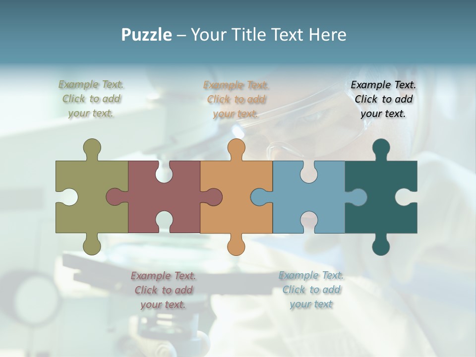 Chemical Eyeglasses Medicine PowerPoint Template