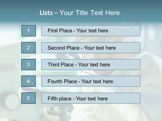 Chemical Eyeglasses Medicine PowerPoint Template