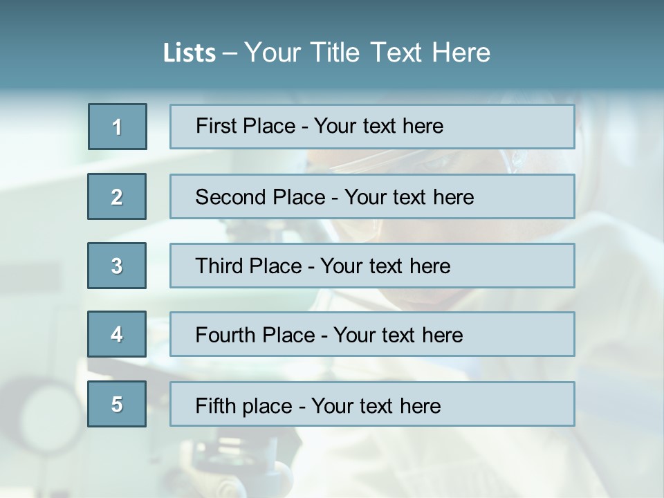 Chemical Eyeglasses Medicine PowerPoint Template