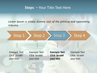 Chemical Eyeglasses Medicine PowerPoint Template