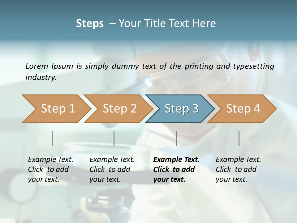 Chemical Eyeglasses Medicine PowerPoint Template