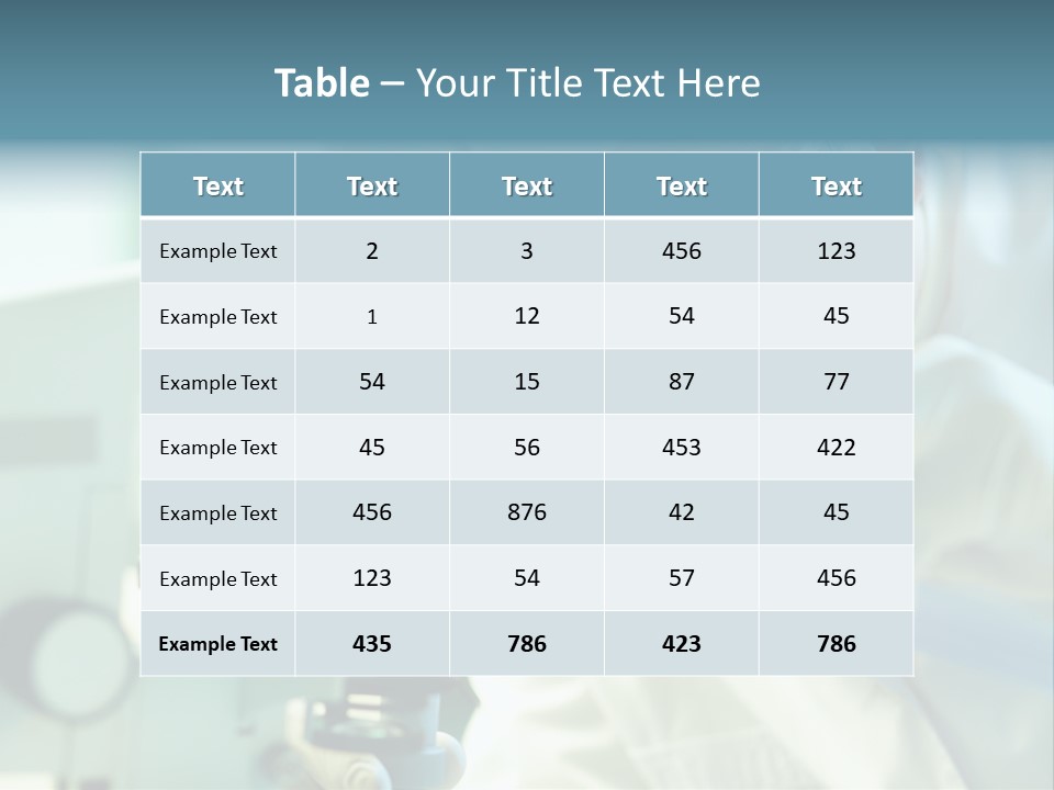 Chemical Eyeglasses Medicine PowerPoint Template