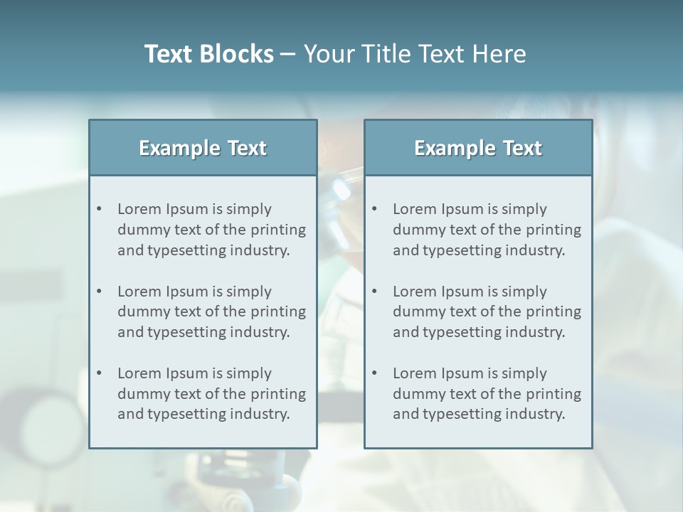 Chemical Eyeglasses Medicine PowerPoint Template