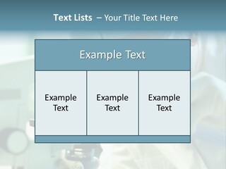 Chemical Eyeglasses Medicine PowerPoint Template
