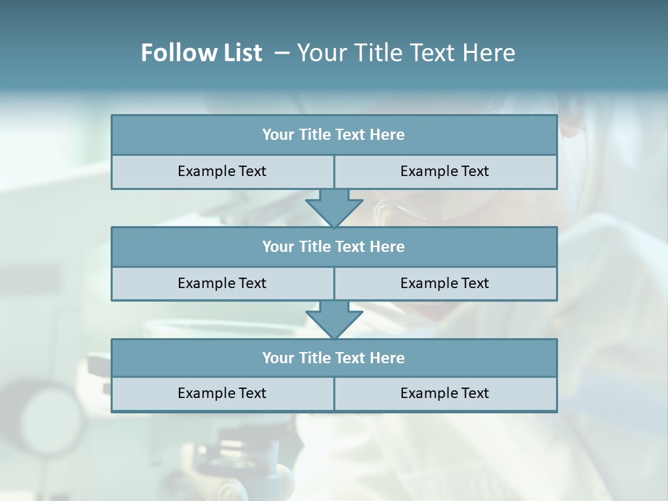 Chemical Eyeglasses Medicine PowerPoint Template