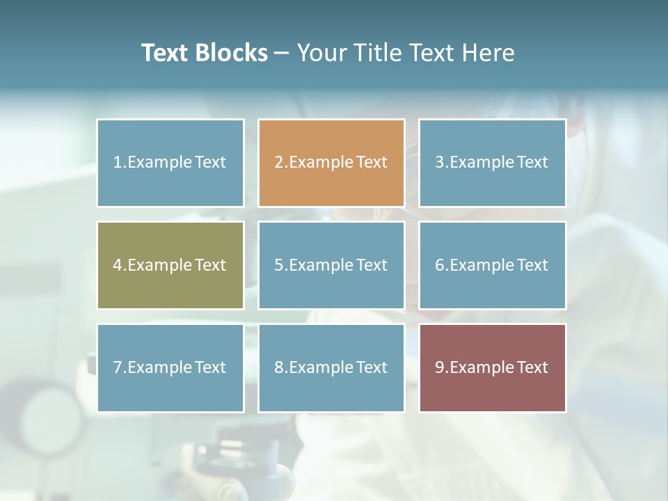 Chemical Eyeglasses Medicine PowerPoint Template