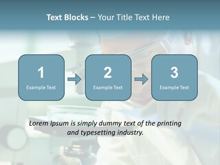 Chemical Eyeglasses Medicine PowerPoint Template