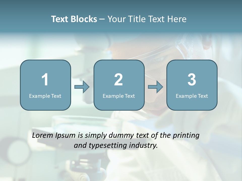 Chemical Eyeglasses Medicine PowerPoint Template