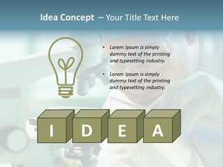 Chemical Eyeglasses Medicine PowerPoint Template