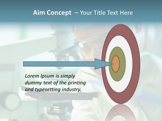 Chemical Eyeglasses Medicine PowerPoint Template