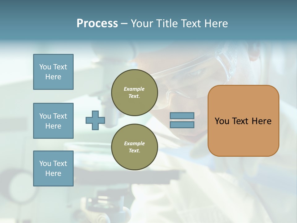 Chemical Eyeglasses Medicine PowerPoint Template